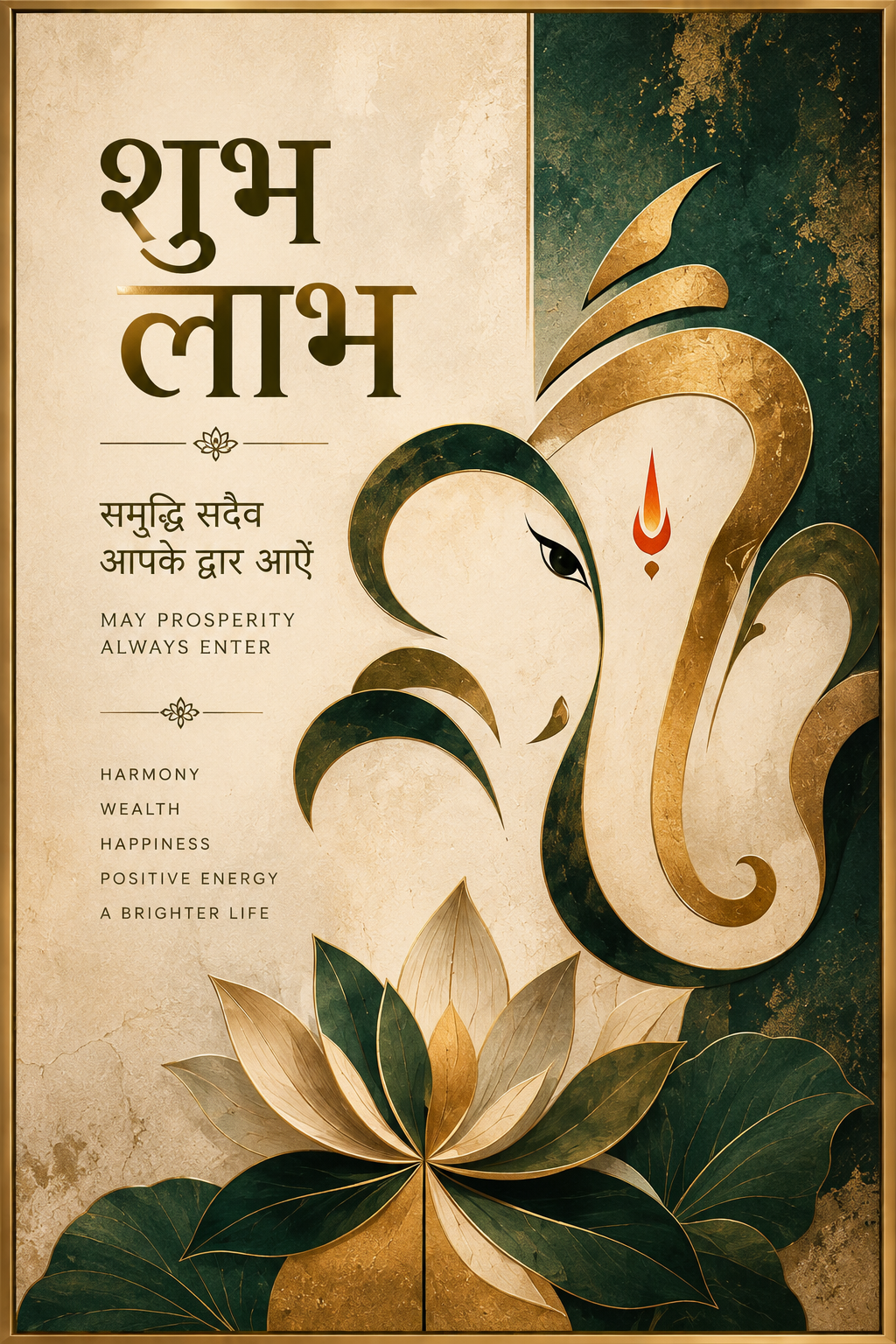 Shubh Pravesh Vastu Poster | Printable Entrance Wall Art
