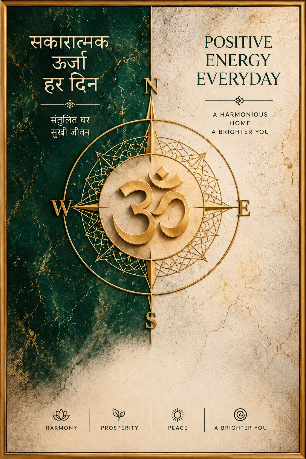 Shubh Pravesh Vastu Poster | Printable Entrance Wall Art